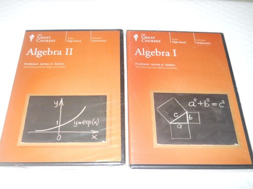 The great courses algebra - courses, i