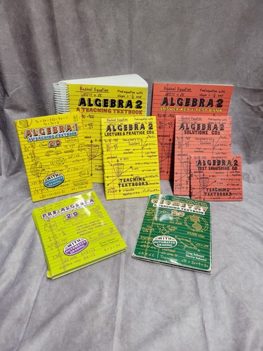 Teaching textbooks math bundle - teaching,