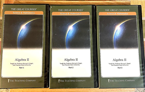 The great courses algebra - courses:,