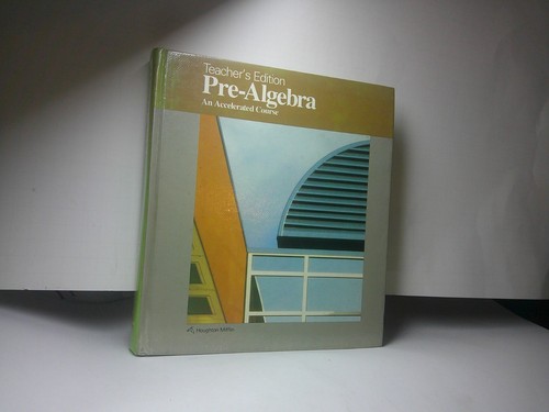 Teacher edition pre algebra - edition,