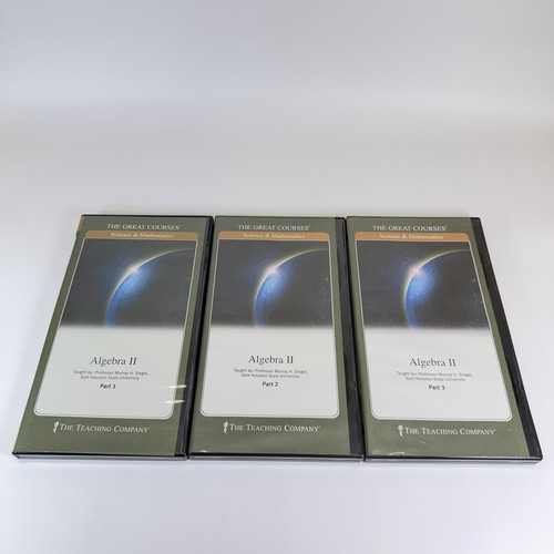 Algebra the great courses - great,